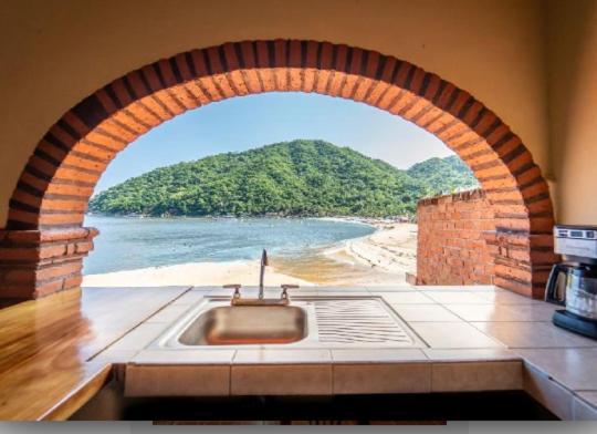 Casa Frente Al Mar Villa Yelapa Luaran gambar